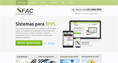 Desktop Screenshot of facsistemas.com.br
